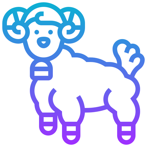 Sheep Meticulous Gradient icon