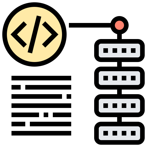 Coding Meticulous Lineal Color icon