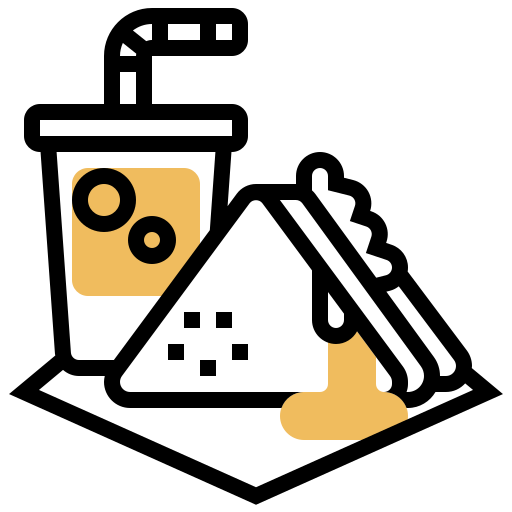 음식 Meticulous Yellow shadow icon