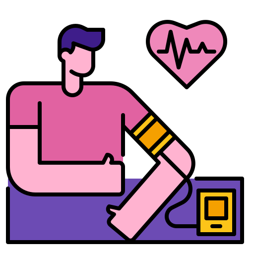 血圧 Generic Outline Color icon