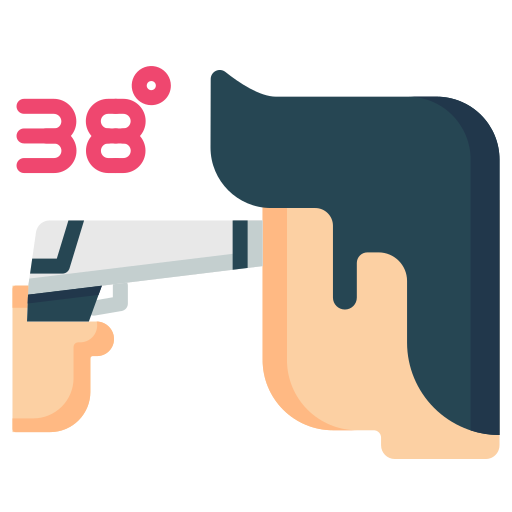 kontrola temperatury Generic Flat ikona