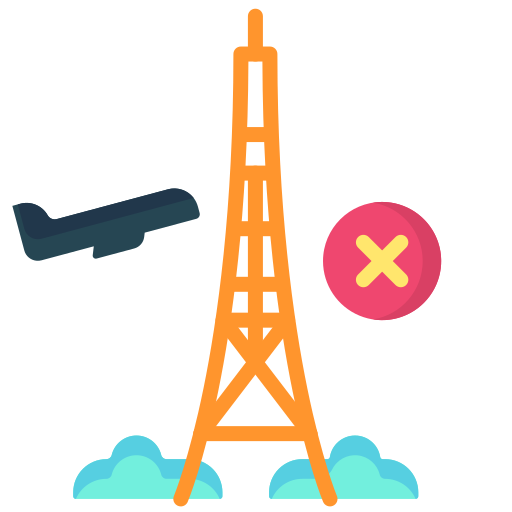 No travelling Generic Flat icon