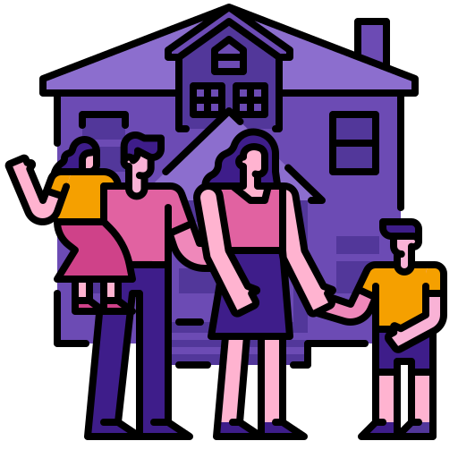 familie Generic Outline Color icon