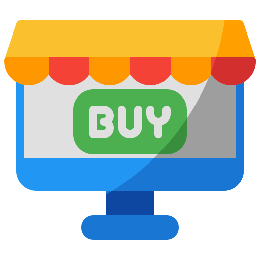 tienda online Generic Flat icono