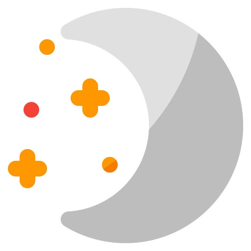 lua crescente Generic Flat Ícone