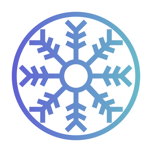 Snowflake Generic Gradient icon