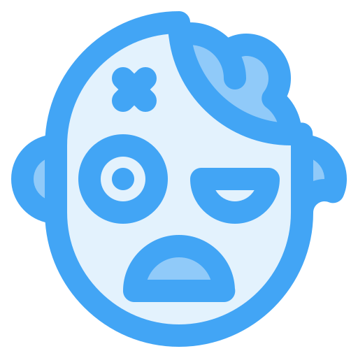 zombie Generic Blue icoon