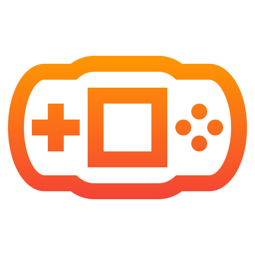 Portable video game console Generic Gradient icon