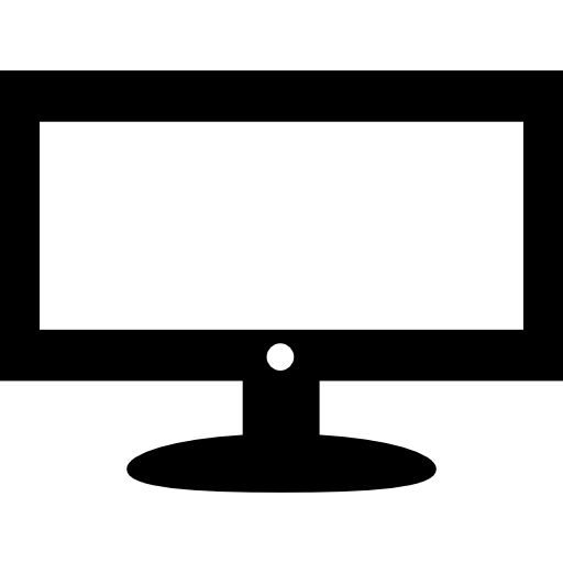 monitor panoramiczny  ikona