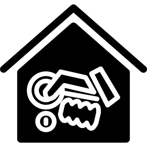 herramienta de botón de alarma de seguridad para el hogar  icono
