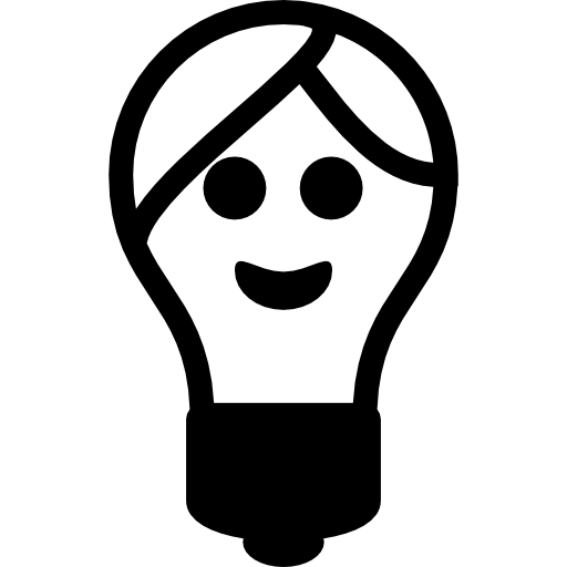 símbolo de niños inteligentes  icono