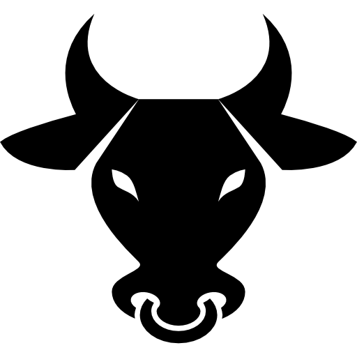 Лобная голова быка  иконка