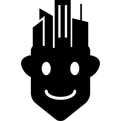logotipo de metroman  icono