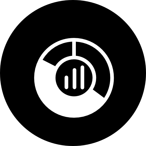 円内の円グラフ  icon