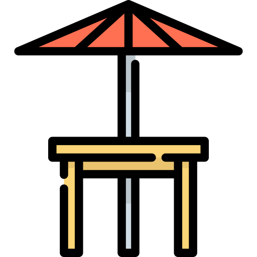 日傘 Special Lineal color icon