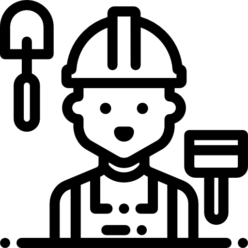 Builder Detailed Rounded Lineal icon