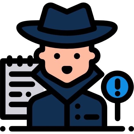 Detective Detailed Rounded Lineal color icon