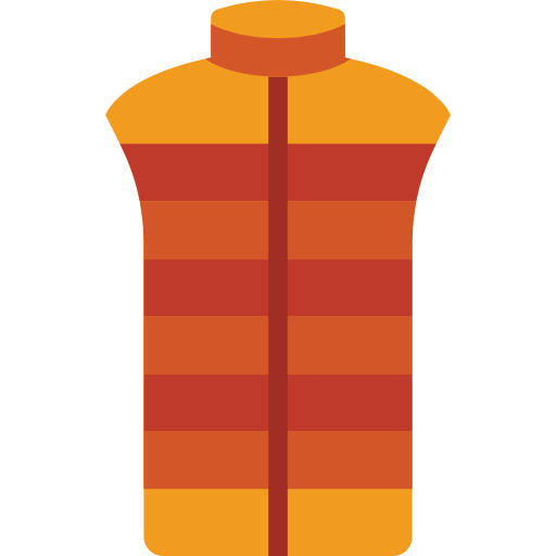 chaleco Basic Miscellany Flat icono