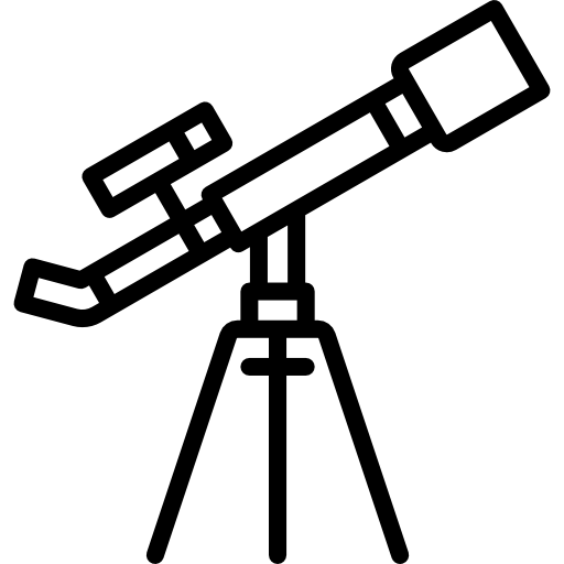 telescópio Special Lineal Ícone