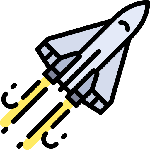transbordador espacial Special Lineal color icono