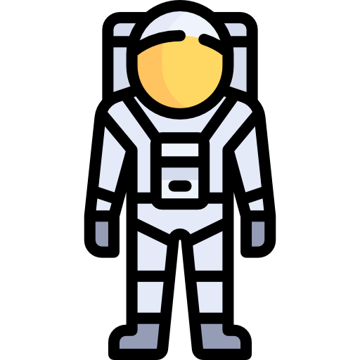 astronauta Special Lineal color Ícone