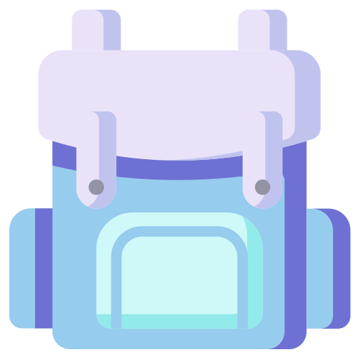 Backpack Generic Flat icon