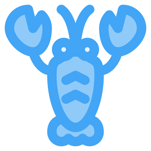Crayfish Generic Blue icon