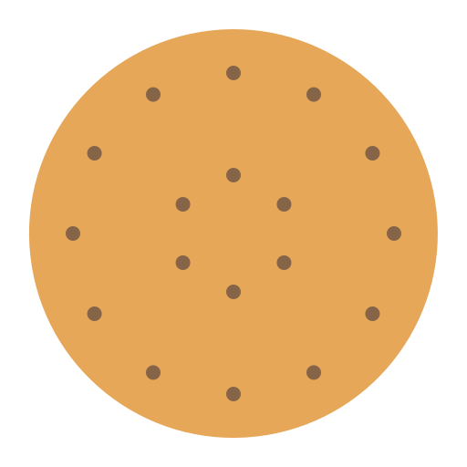 biscuit Generic Flat Icône