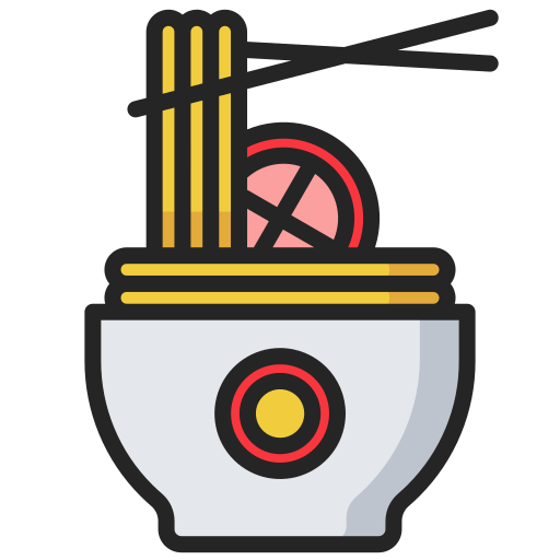 Ramen Generic Outline Color icon