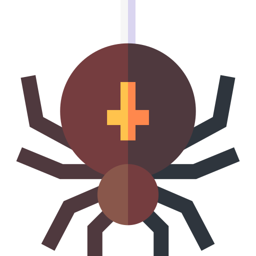 spinne Basic Straight Flat icon