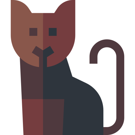 Кошка Basic Straight Flat иконка