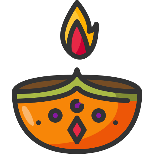 diwali Generic Outline Color icon