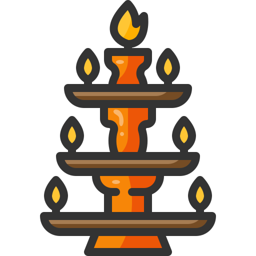 candelabro Generic Outline Color icono