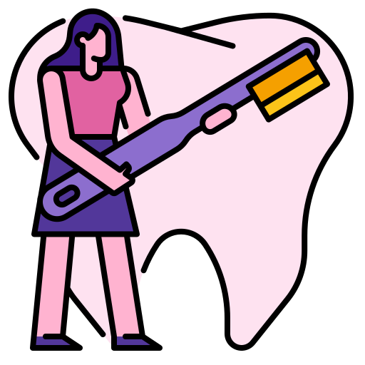 치과 치료 Generic Outline Color icon