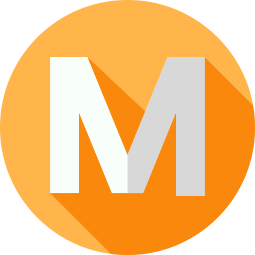 metro Flat Circular Flat icono