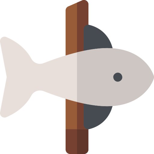 ryba Basic Rounded Flat ikona