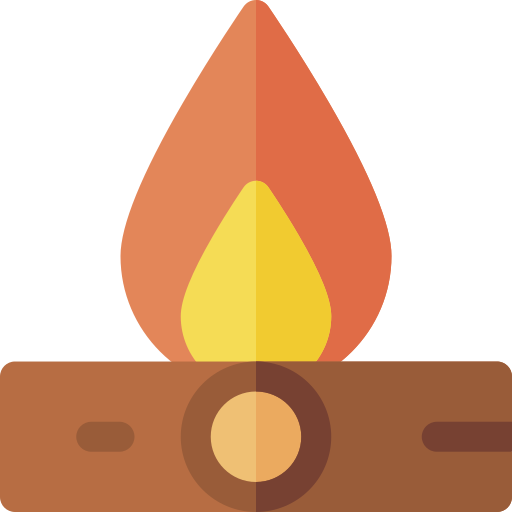 Bonfire Basic Rounded Flat icon