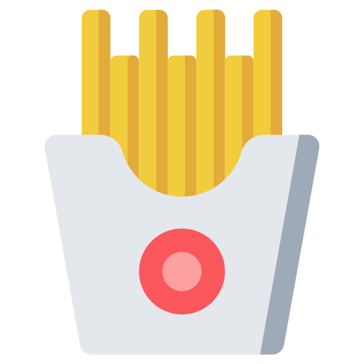 Картофель по-французски Generic Flat иконка