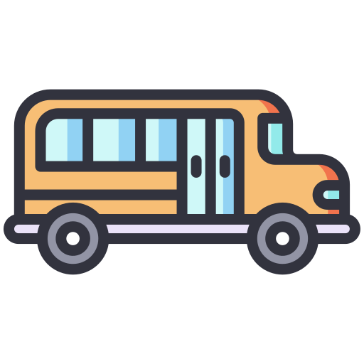 schoolbus Generic Outline Color icoon