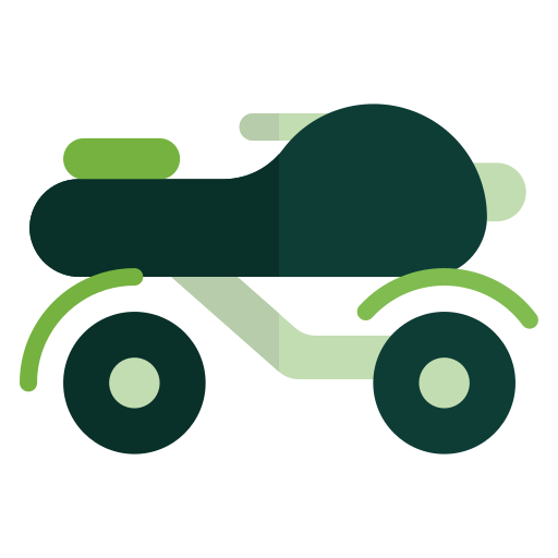 motocykl Generic Flat ikona
