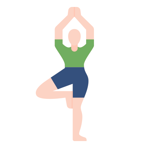pose de yoga Kosonicon Flat icono