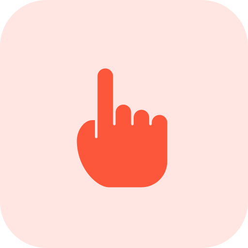 finger Pixel Perfect Tritone icon