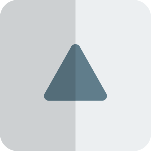 Up arrow Pixel Perfect Flat icon