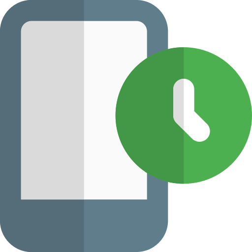 mobiltelefon Pixel Perfect Flat icon