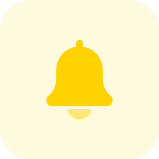 Bell Pixel Perfect Tritone icon