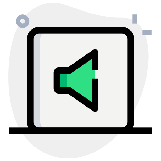 Mute Generic Rounded Shapes icon
