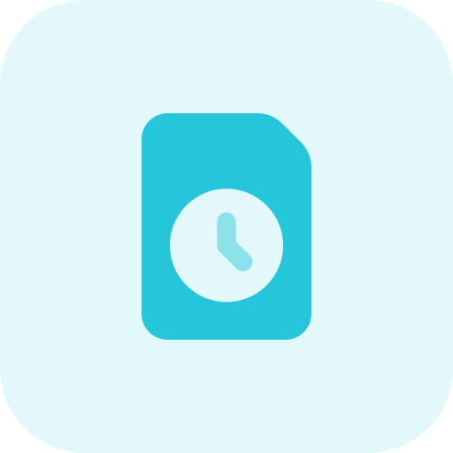 Timetable Pixel Perfect Tritone icon