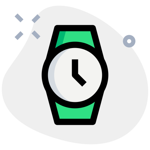 zegarek na rękę Generic Rounded Shapes ikona