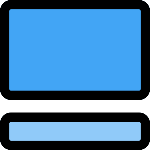 Footer Pixel Perfect Lineal Color icon