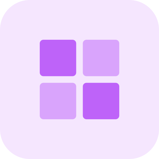 ブロック Pixel Perfect Tritone icon